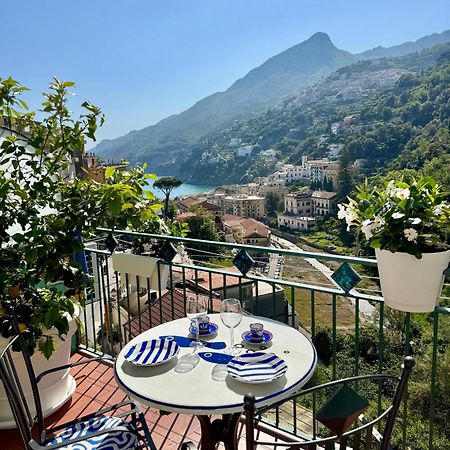 Panoramic Flat Amalfi Coast - Sea View 1 Appartement Vietri Buitenkant foto