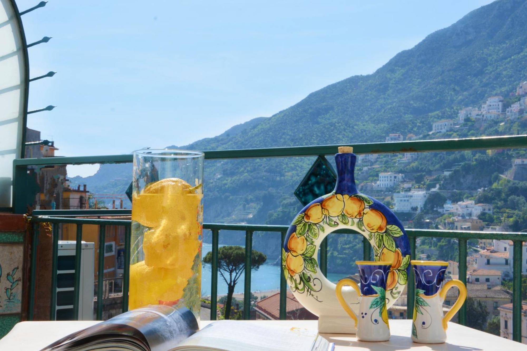 Panoramic Flat Amalfi Coast - Sea View 1 Appartement Vietri Buitenkant foto