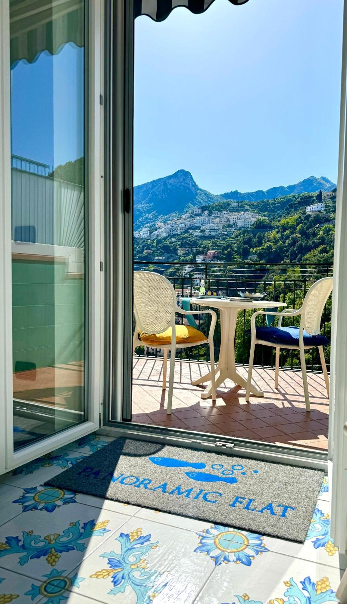 Panoramic Flat Amalfi Coast - Sea View 1 Appartement Vietri Buitenkant foto