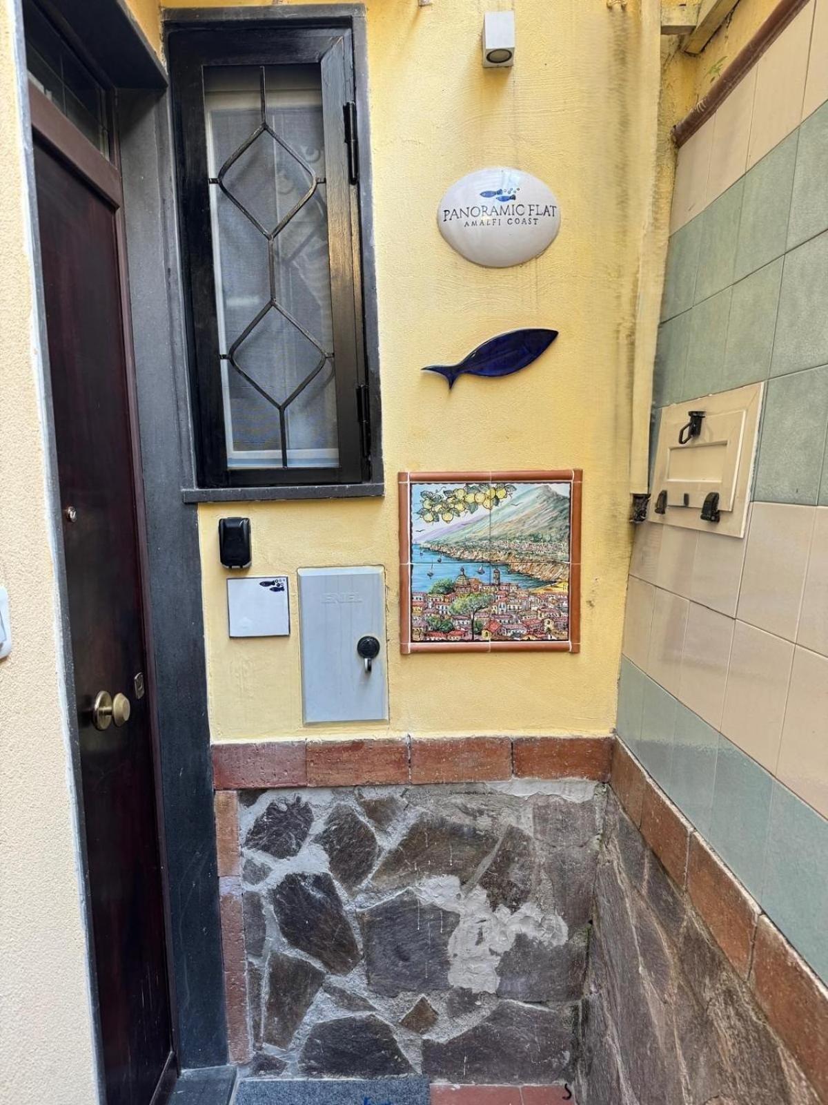 Panoramic Flat Amalfi Coast - Sea View 1 Appartement Vietri Kamer foto